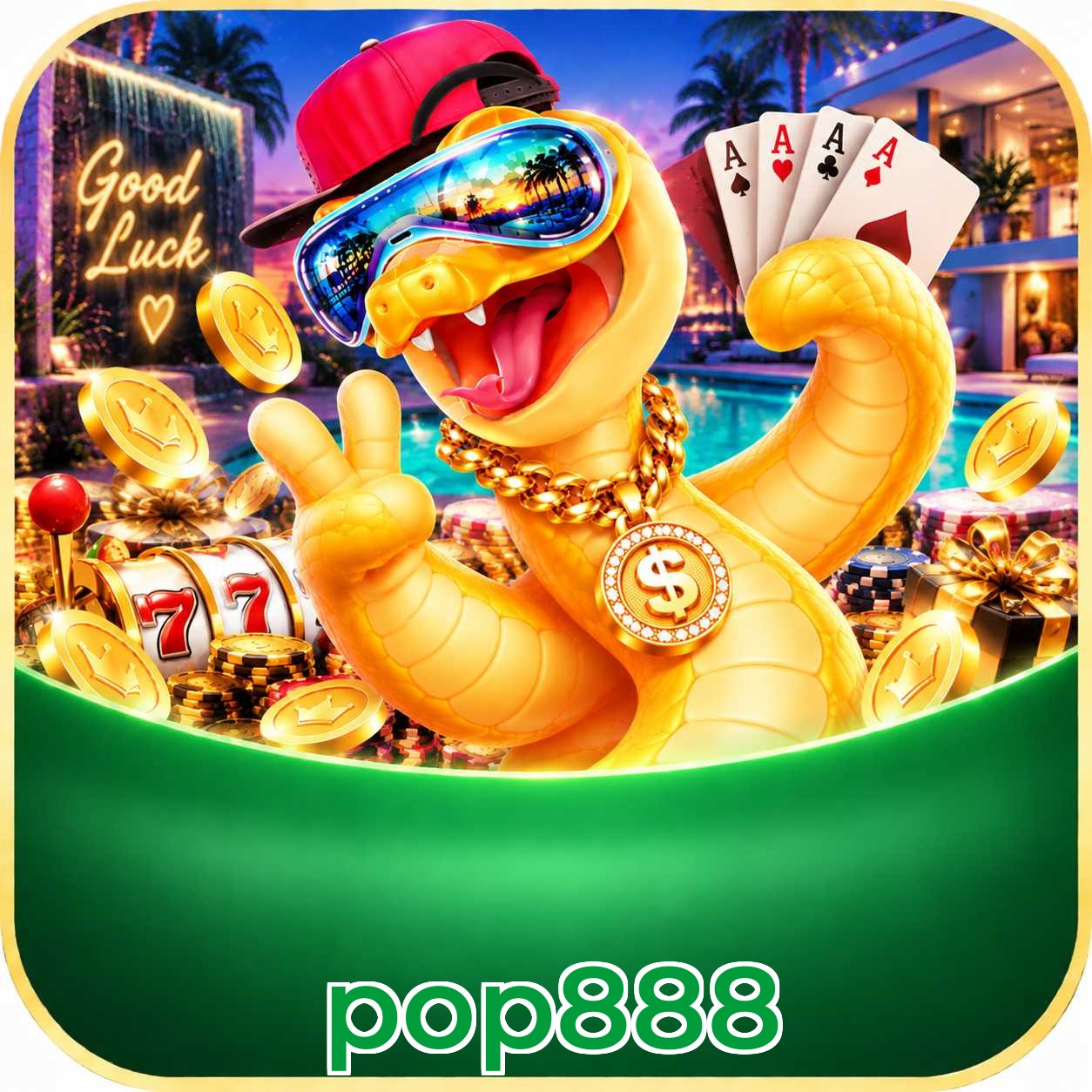 Catálogo de 2.547 jogos da pop888 incluindo Pragmatic Play e Evolution Gaming